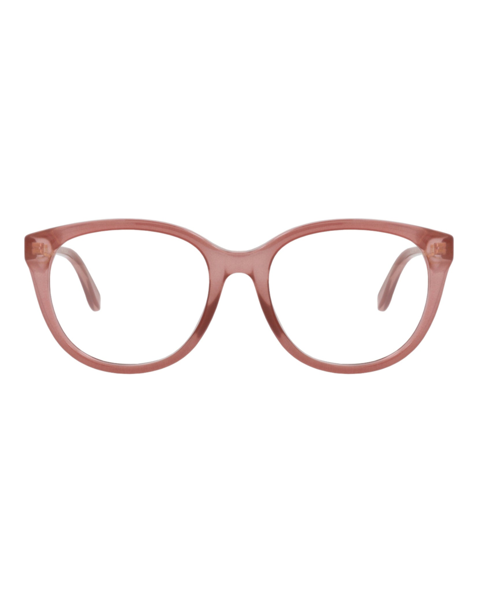 Gucci Gucci Womens Cat Eye Pink Pink Transparent Fashion Designer Eyewear