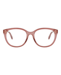 Gucci Gucci Womens Cat Eye Pink Pink Transparent Fashion Designer Eyewear