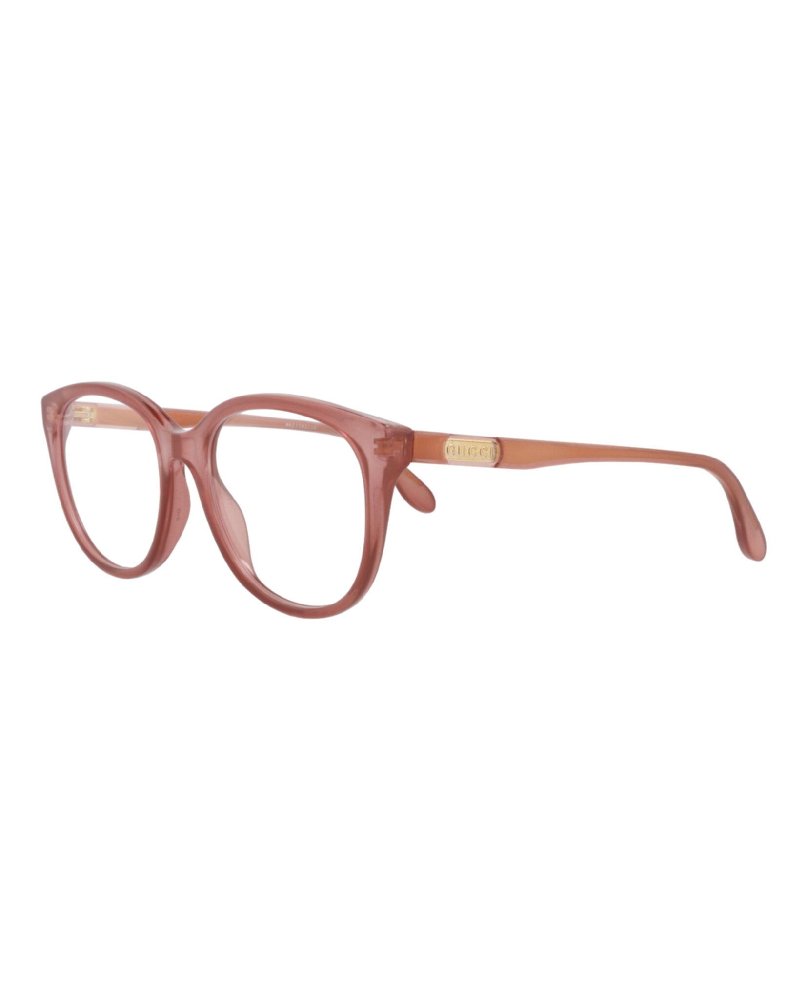 Gucci Gucci Womens Cat Eye Pink Pink Transparent Fashion Designer Eyewear