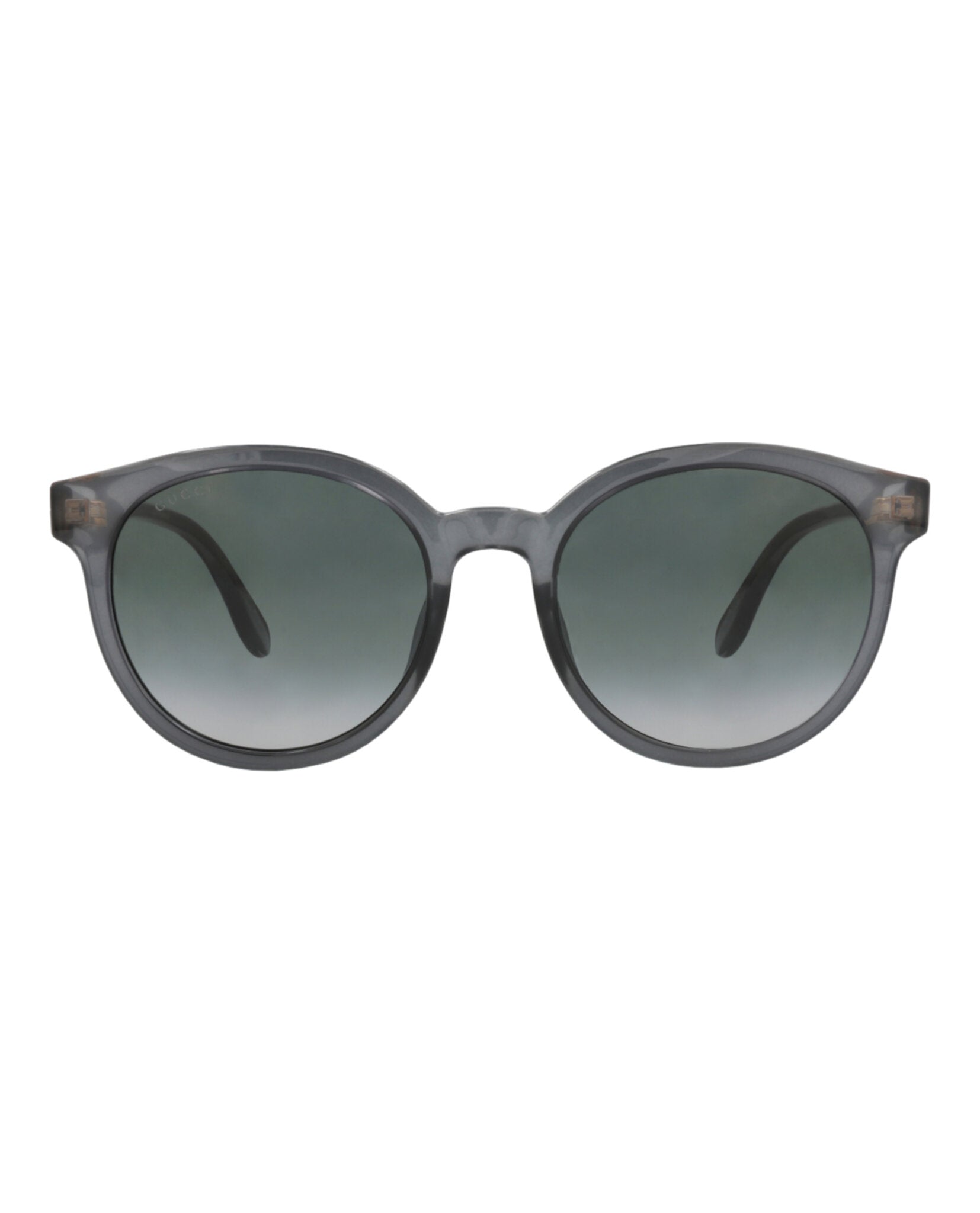 Gucci Gucci Womens Round/Oval Grey Grey Grey Fashion Designer Eyewear