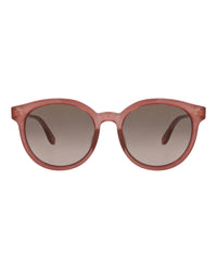 Gucci Gucci Womens Round/Oval Pink Pink Brown Fashion Designer Eyewear