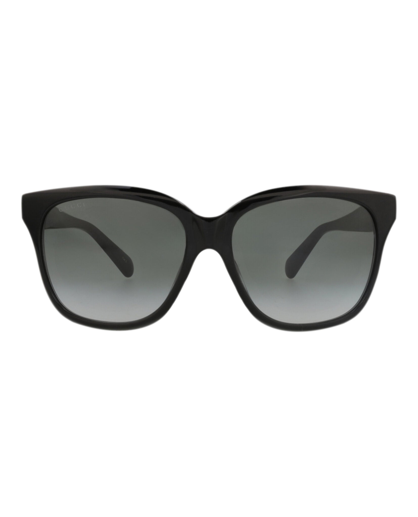 Gucci Gucci Womens Square/Rectangle Black Black Grey Fashion Designer Eyewear