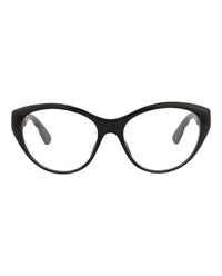 Gucci Gucci Womens Cat Eye Black Black Transparent Fashion Designer Eyewear