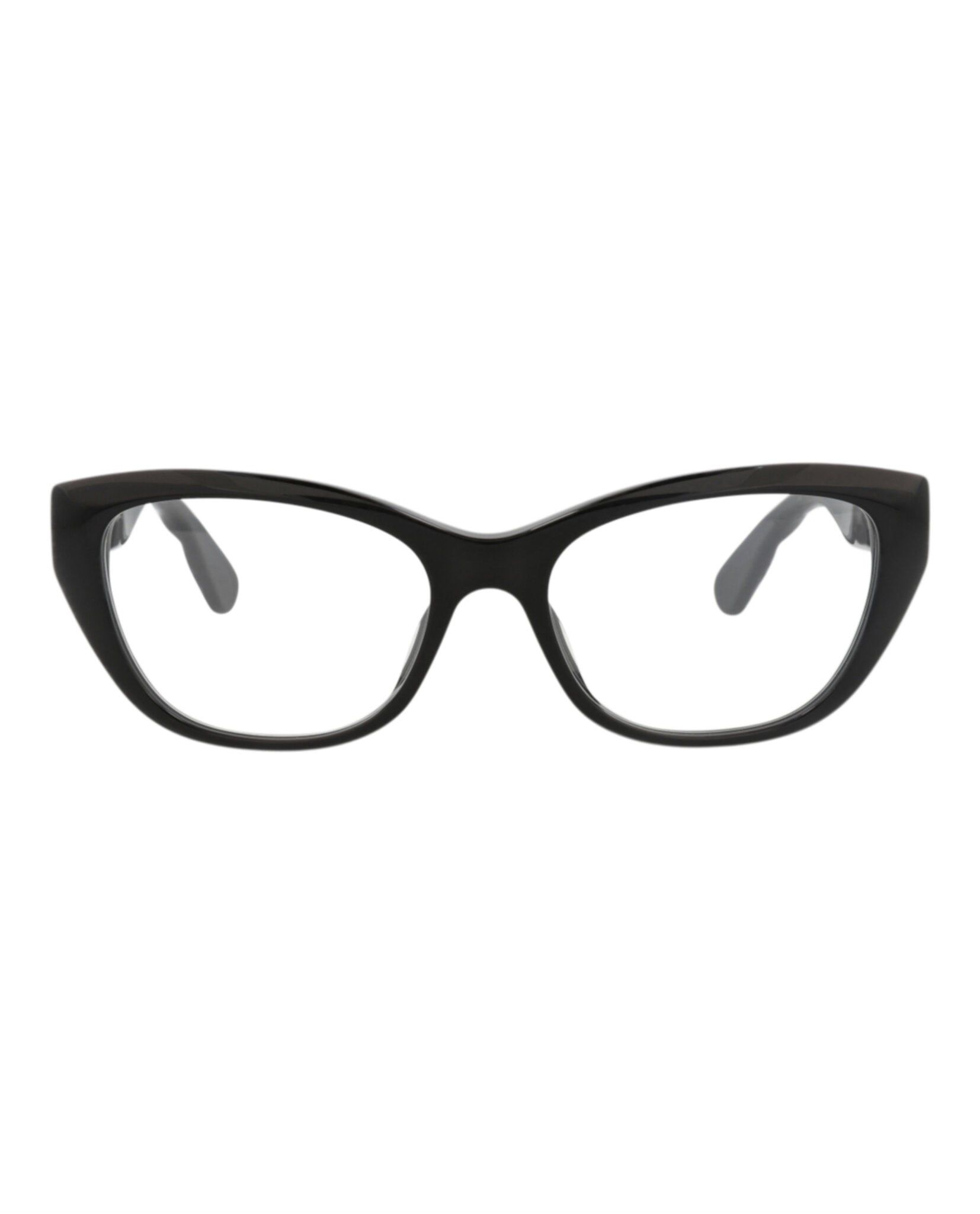 Gucci Gucci Womens Cat Eye Black Black Transparent Fashion Designer Eyewear