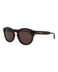 Gucci Mens Round/Oval Havana Havana Brown Fashion Designer Eyewear