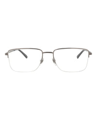 Gucci Gucci Mens Square/Rectangle Ruthenium Ruthenium Transparent Fashion Designer Eyewear
