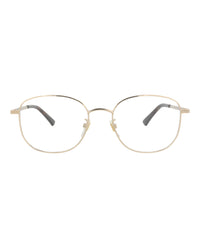 Gucci Gucci Mens Round/Oval Gold Gold Transparent Fashion Designer Eyewear