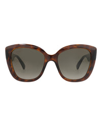Gucci Gucci Womens Cat Eye Havana Green Brown Fashion Designer Eyewear