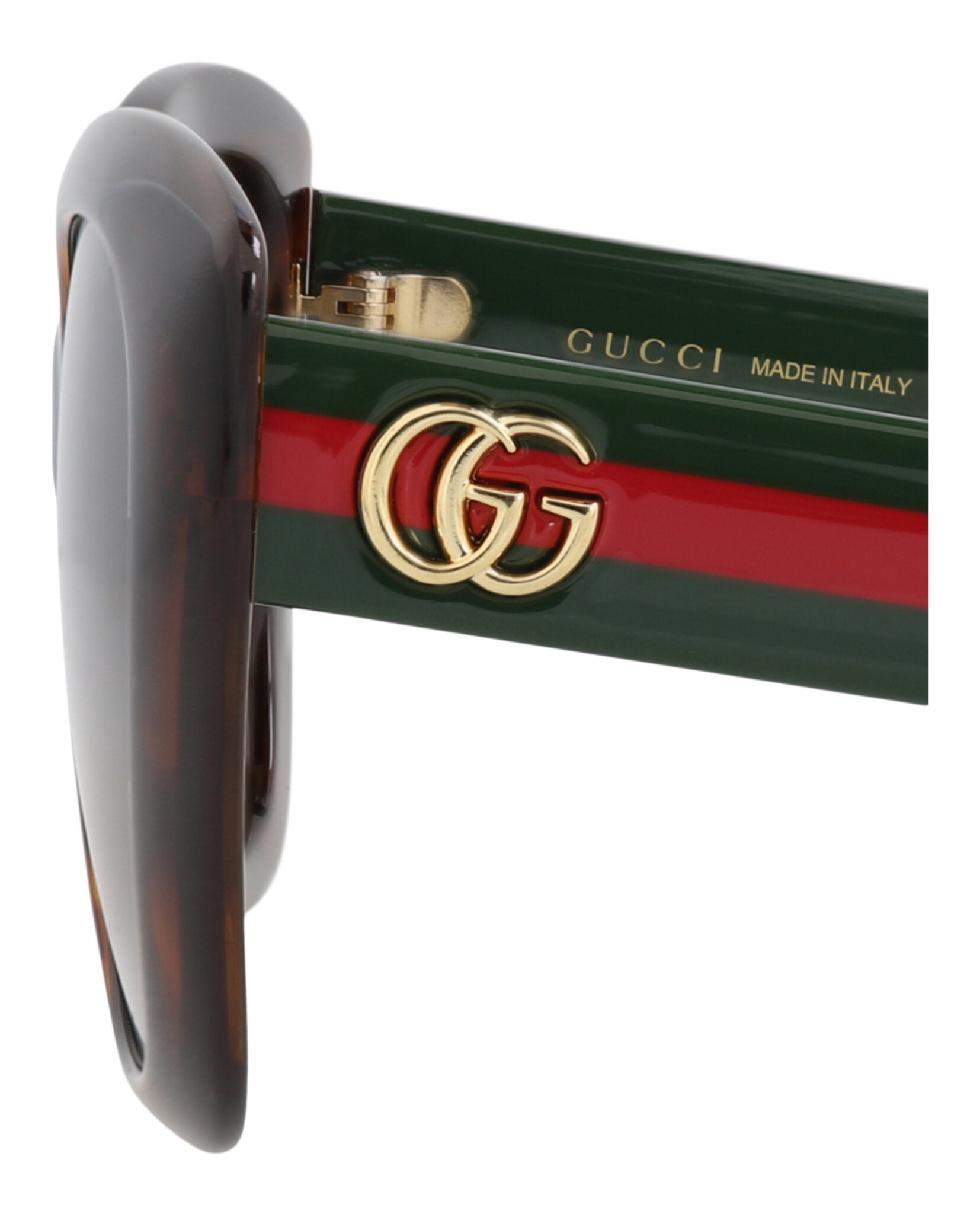 Gucci Gucci Womens Cat Eye Havana Green Brown Fashion Designer Eyewear