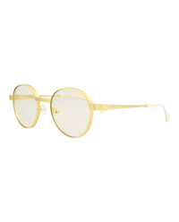 Gucci Gucci Mens Round/Oval Gold Gold Yellow Fashion Designer Eyewear