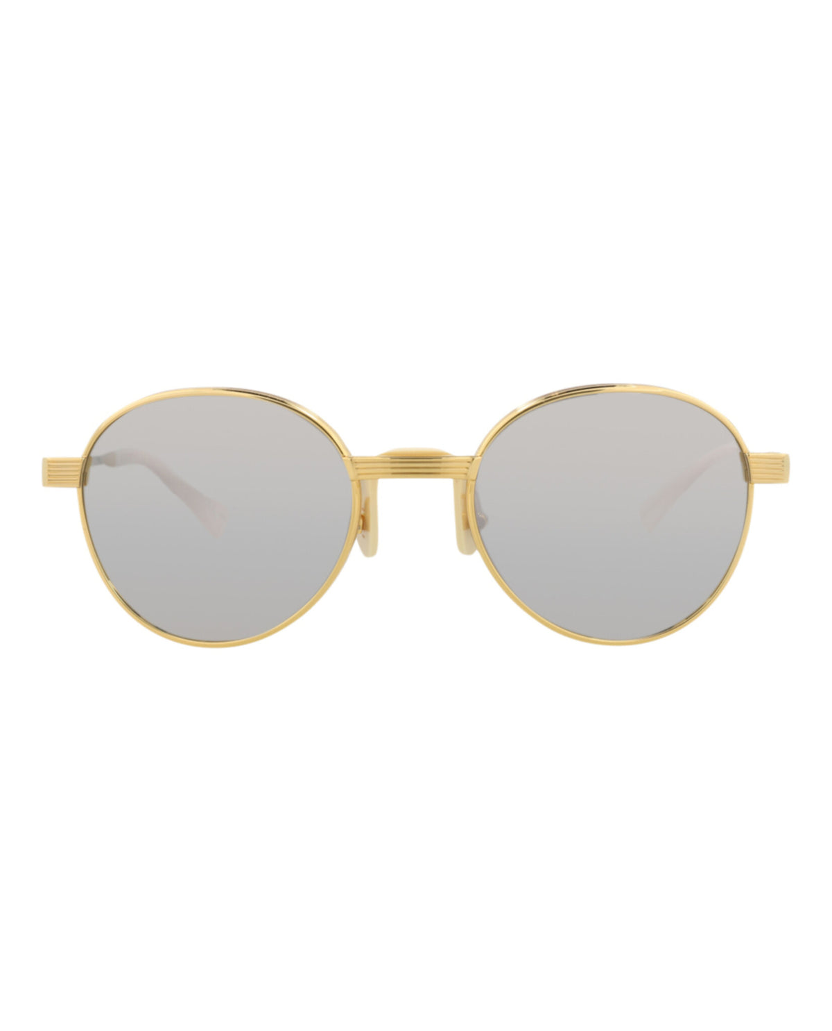Gucci Gucci Mens Round/Oval Gold Gold Silver Fashion Designer Eyewear