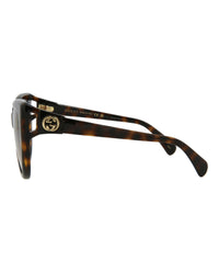 Gucci Womens Cat Eye Havana Havana Brown Fashion Designer Eyewear