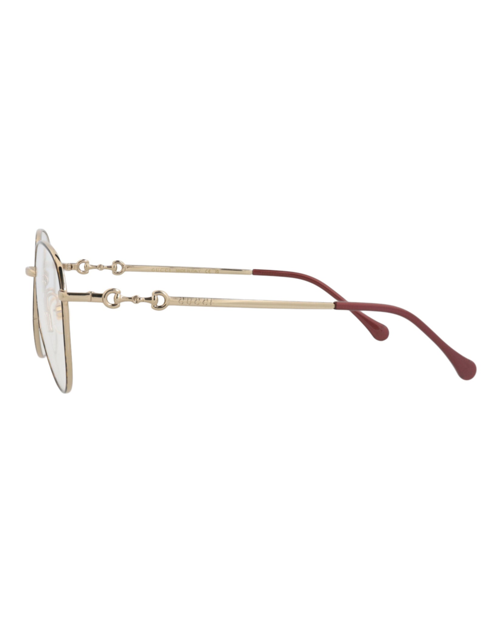 Gucci Gucci Womens Cat Eye Havana Gold Transparent Fashion Designer Eyewear