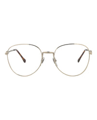 Gucci Gucci Womens Cat Eye Gold Gold Transparent Fashion Designer Eyewear