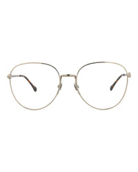 Gucci Gucci Womens Cat Eye Gold Gold Transparent Fashion Designer Eyewear
