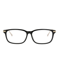 Gucci Gucci Womens Square/Rectangle Black Gold Transparent Fashion Designer Eyewear