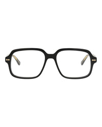 Gucci Gucci Mens Square/Rectangle Black Black Transparent Fashion Designer Eyewear