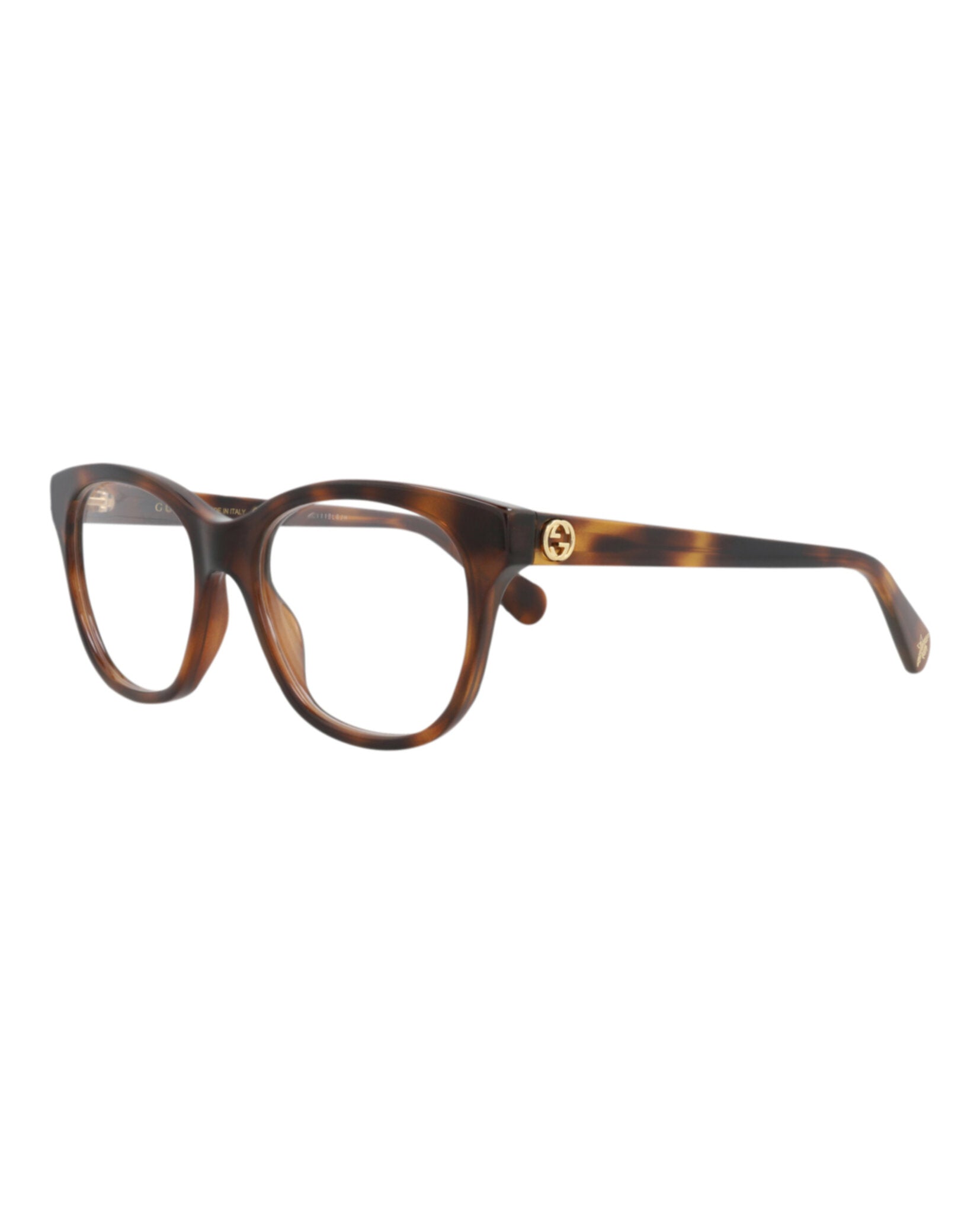 Gucci Gucci Womens Cat Eye Havana Havana Transparent Fashion Designer Eyewear