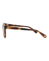 Gucci Gucci Womens Cat Eye Havana Havana Transparent Fashion Designer Eyewear