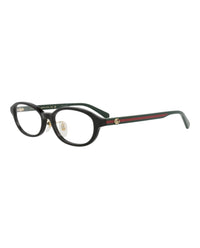 Gucci Womens Round/Oval Black Green Transparent Fashion Designer Eyewear