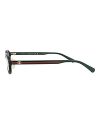 Gucci Womens Round/Oval Black Green Transparent Fashion Designer Eyewear