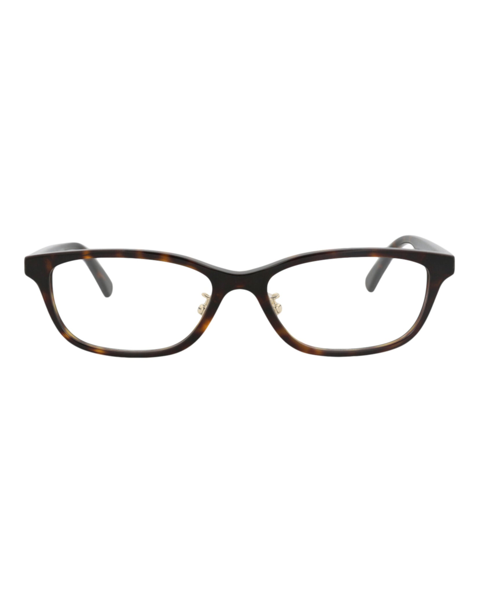 Gucci Gucci Unisex Square/Rectangle Havana Havana Transparent Fashion Designer Eyewear