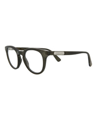 Gucci Mens Round/Oval Grey Grey Transparent Fashion Designer Eyewear
