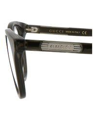 Gucci Mens Round/Oval Grey Grey Transparent Fashion Designer Eyewear