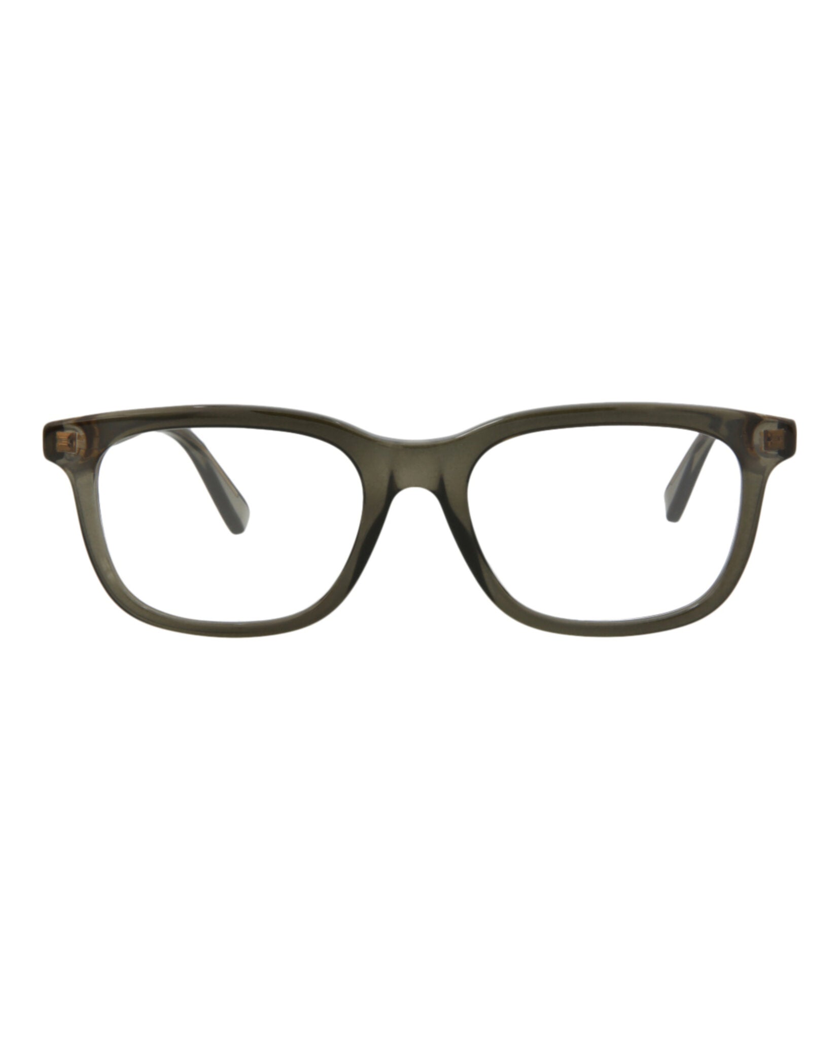Gucci Gucci Mens Square/Rectangle Grey Grey Transparent Fashion Designer Eyewear