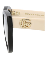 Gucci Womens Cat Eye Black White Transparent Fashion Designer Eyewear