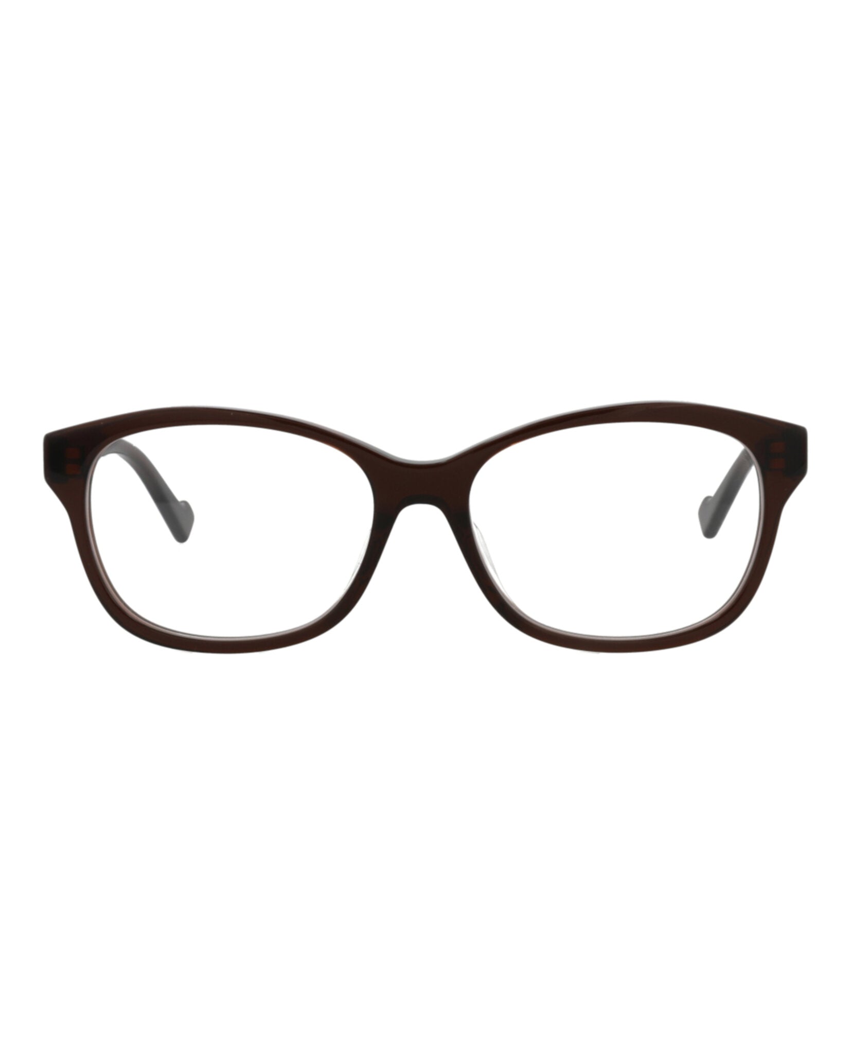 Gucci Gucci Womens Cat Eye Brown Brown Transparent Fashion Designer Eyewear