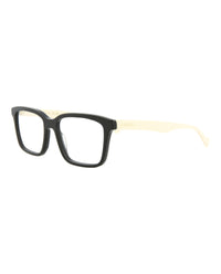 Gucci Gucci Mens Square/Rectangle Black White Transparent Fashion Designer Eyewear