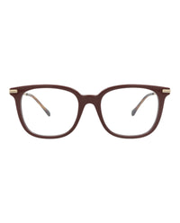 Gucci Gucci Womens Square/Rectangle Brown Gold Transparent Fashion Designer Eyewear
