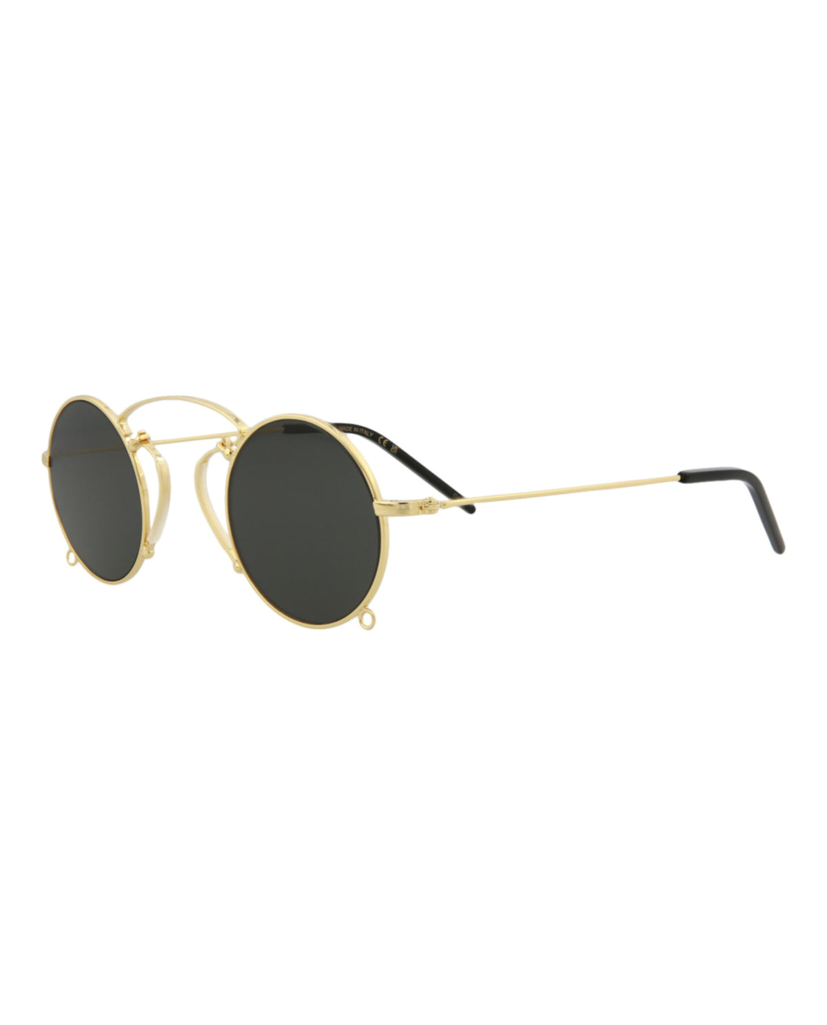 Gucci Gucci Womens Round/Oval Gold Gold Grey Fashion Designer Eyewear