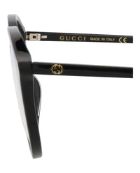Gucci Gucci Womens Round/Oval Black Black Transparent Fashion Designer Eyewear
