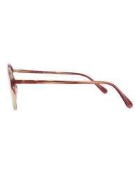 Gucci Gucci Womens Round/Oval Red Red Transparent Fashion Designer Eyewear