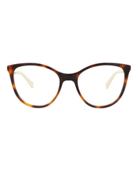 Gucci Gucci Womens Cat Eye Havana Gold Transparent Fashion Designer Eyewear