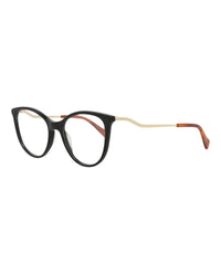 Gucci Gucci Womens Cat Eye Black Gold Transparent Fashion Designer Eyewear