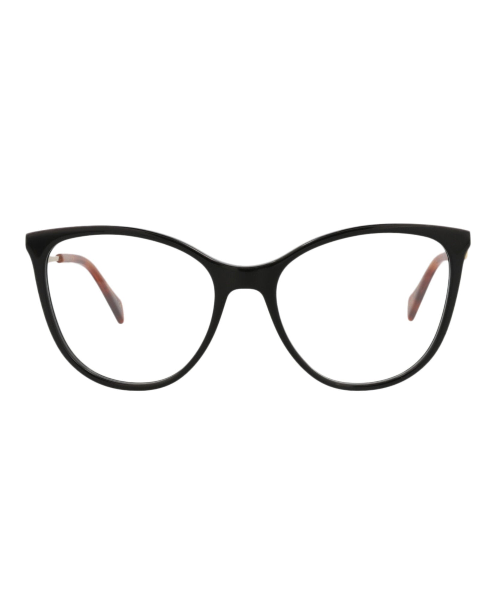 Gucci Womens Cat Eye Black Gold Transparent Fashion Designer Eyewear