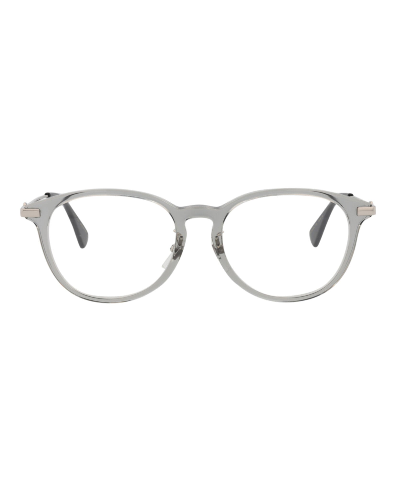 Gucci Womens Round/Oval Grey Silver Transparent Fashion Designer Eyewear