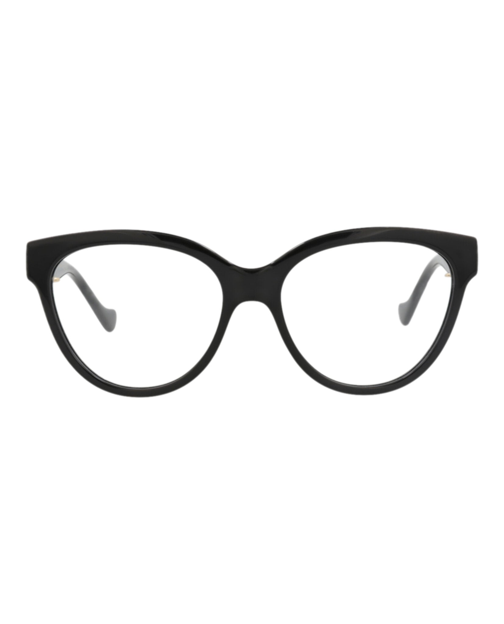 Gucci Gucci Womens Square/Rectangle Black Black Transparent Fashion Designer Eyewear