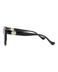 Gucci Womens Square/Rectangle Havana Black Transparent Fashion Designer Eyewear