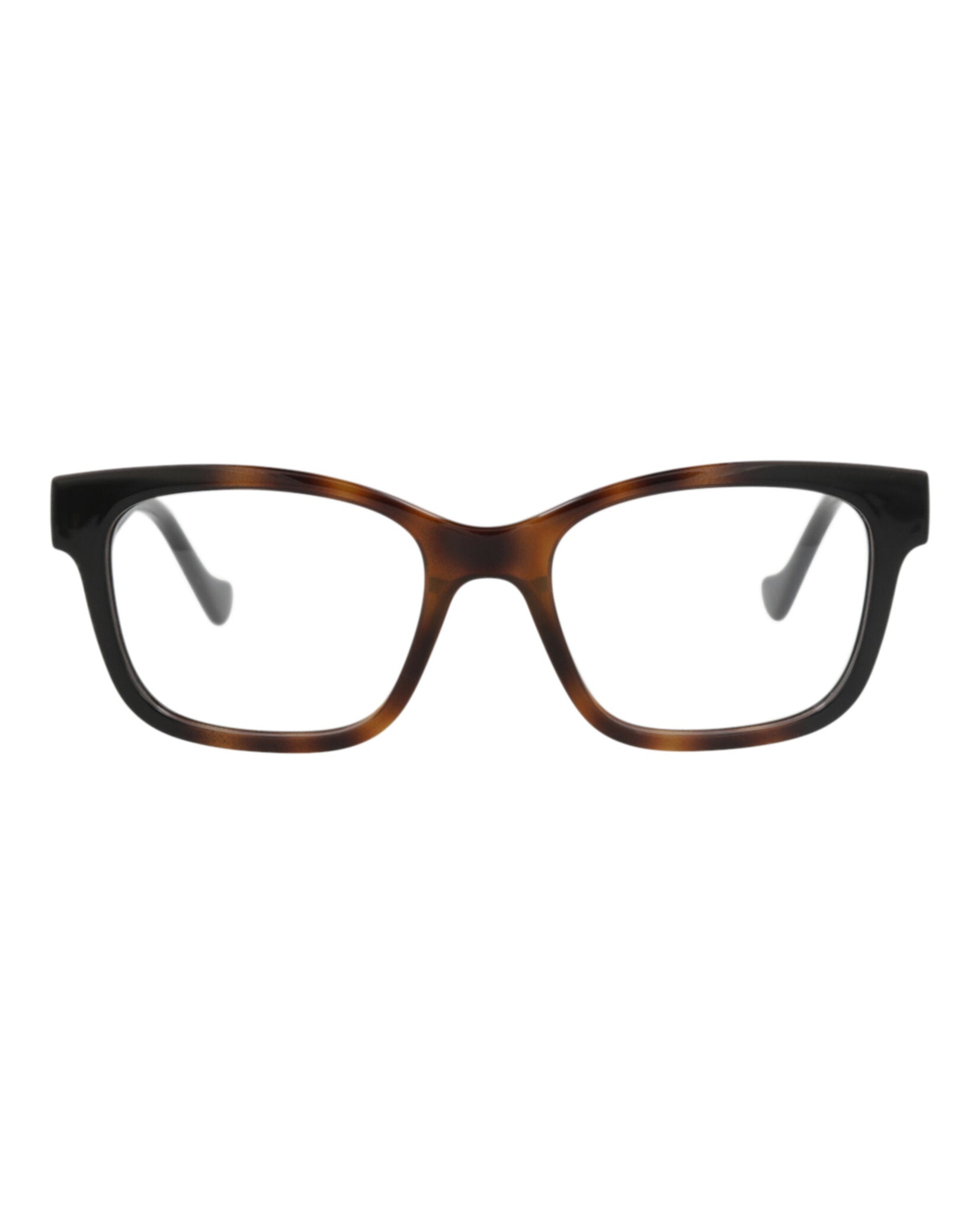 Gucci Gucci Womens Square/Rectangle Havana Black Transparent Fashion Designer Eyewear