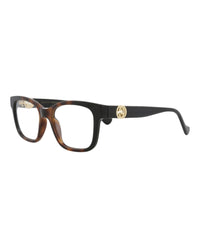 Gucci Gucci Womens Square/Rectangle Havana Black Transparent Fashion Designer Eyewear