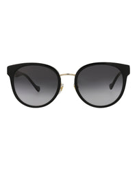 Gucci Womens Round/Oval Black Black Grey Fashion Designer Eyewear