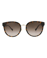 Gucci Womens Round/Oval Havana Havana Brown Fashion Designer Eyewear