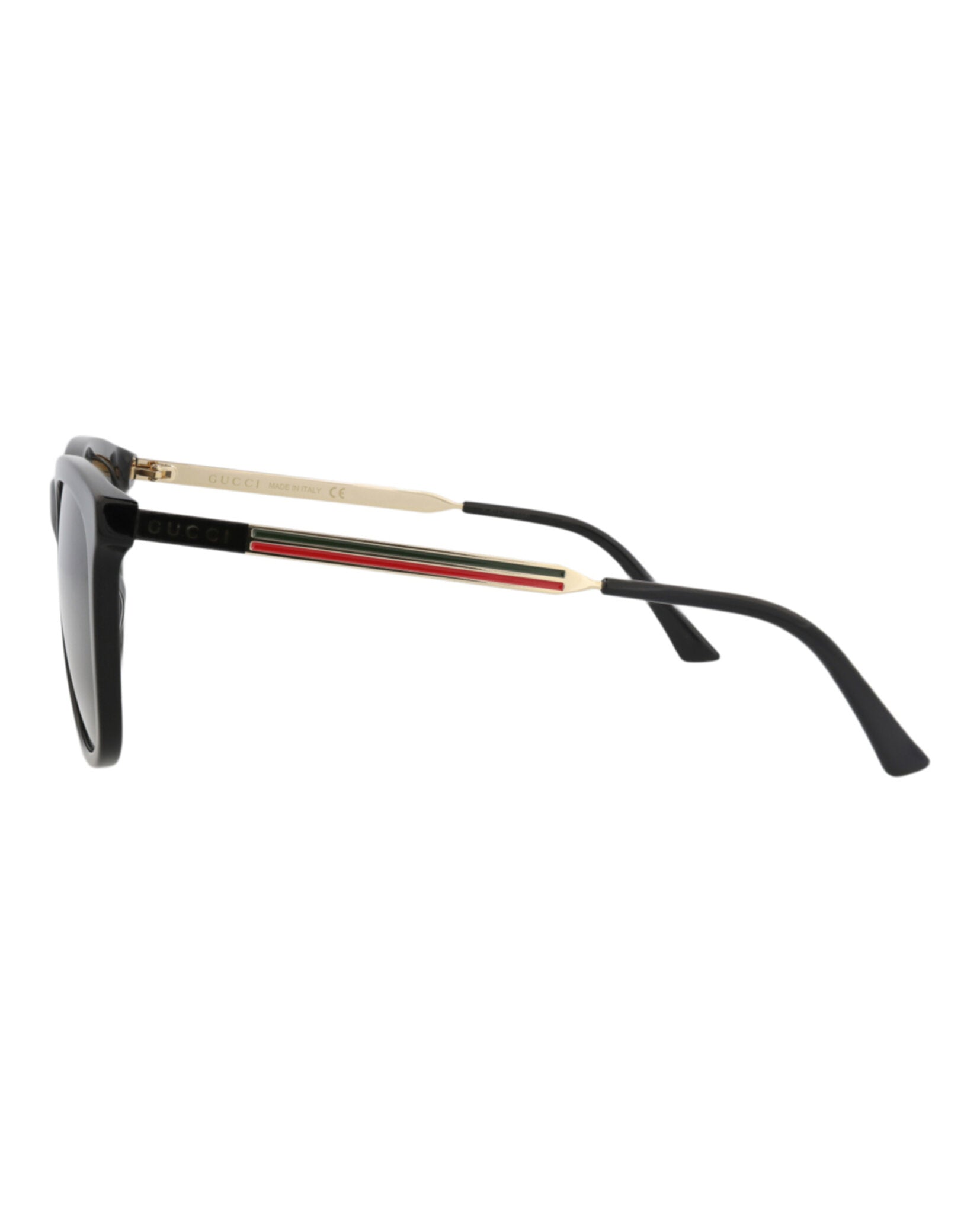 Gucci Gucci Mens Square/Rectangle Black Gold Grey Fashion Designer Eyewear