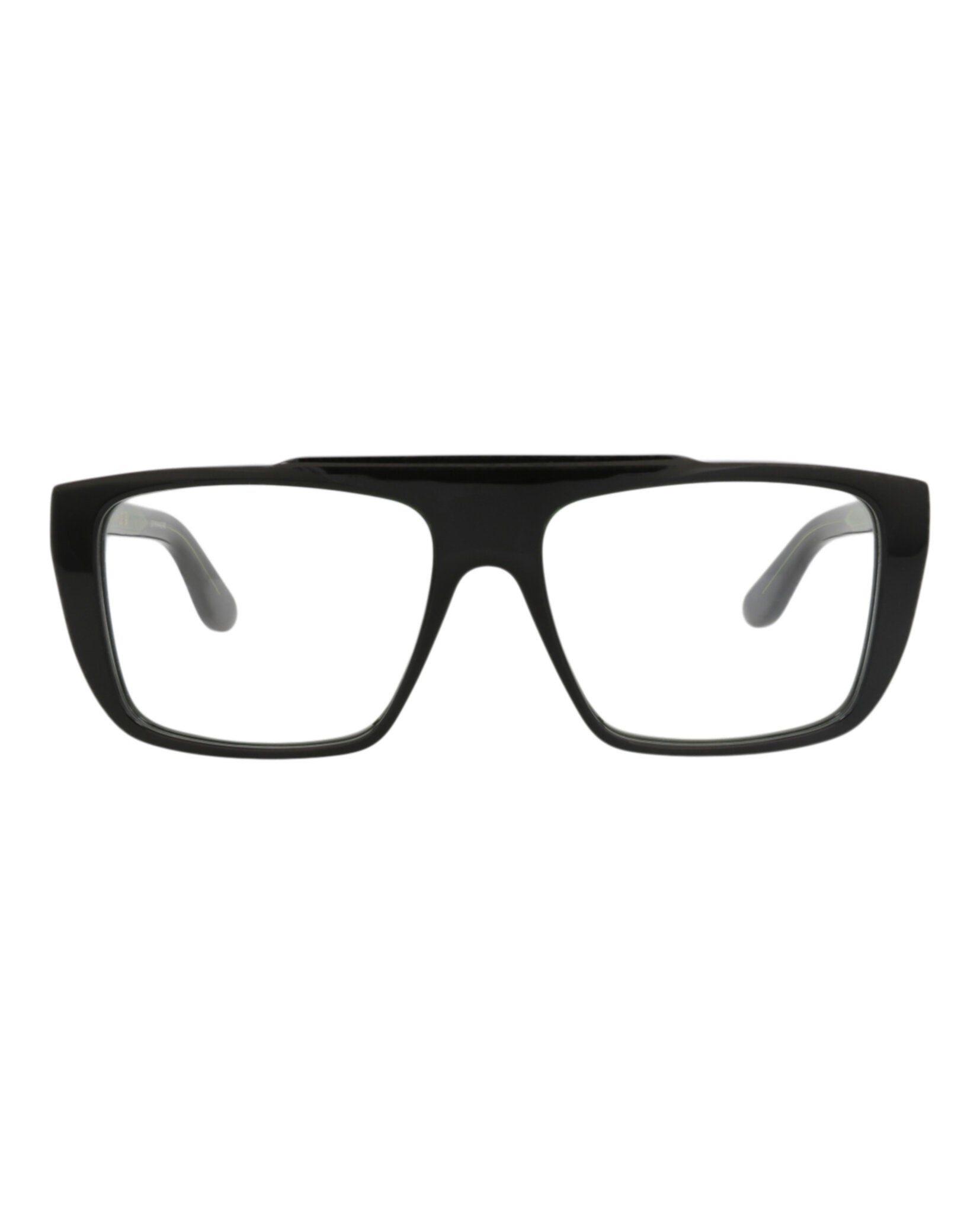 Gucci Gucci Mens Square/Rectangle Black Black Transparent Fashion Designer Eyewear
