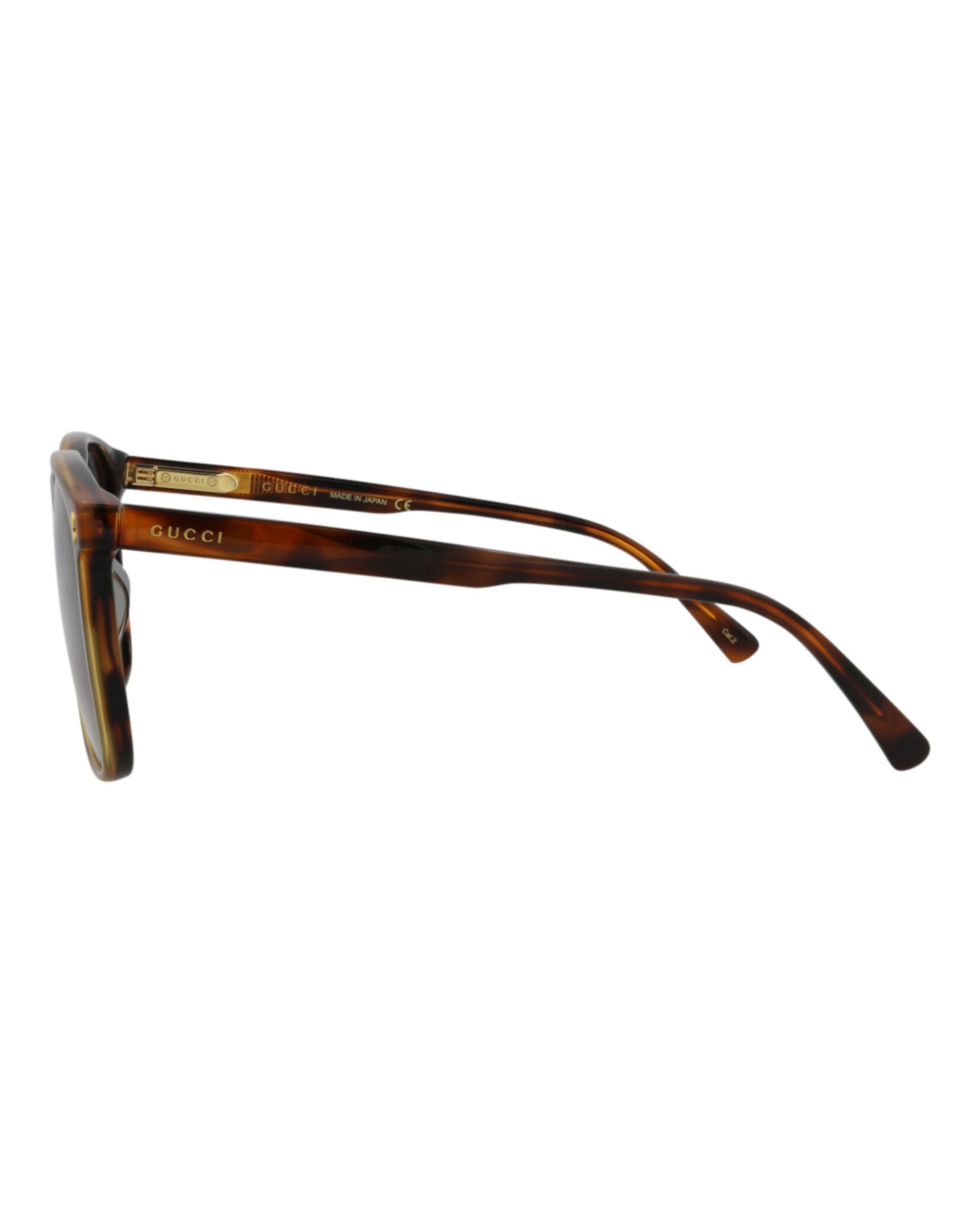 Gucci Gucci Mens Square/Rectangle Havana Havana Grey Fashion Designer Eyewear