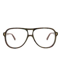 Gucci Gucci Mens Aviator Blue Brown Transparent Fashion Designer Eyewear